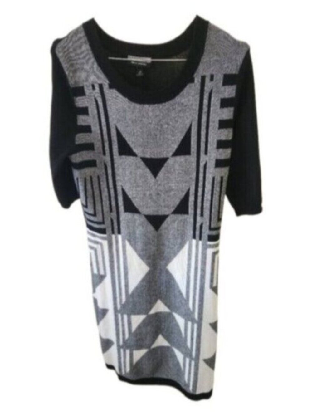 Allison Brittney 3/4 Sleeve Sweater Dress
